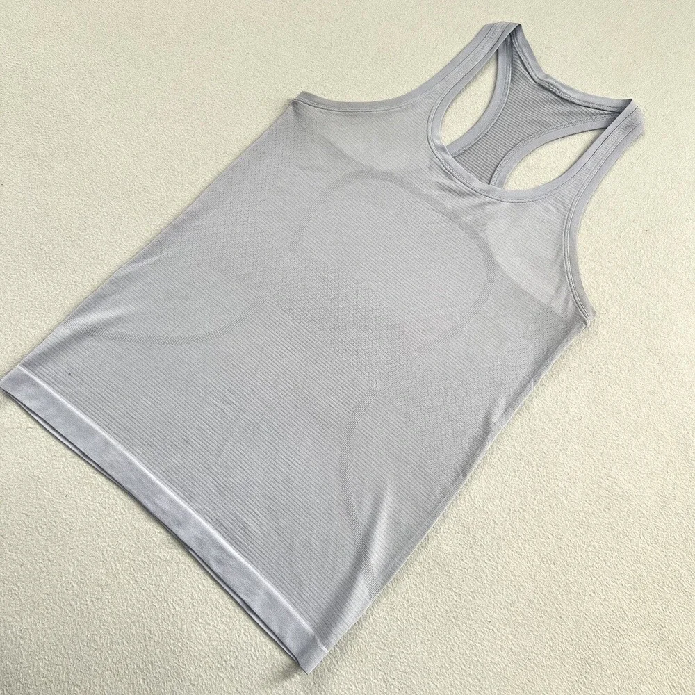 Lululemon Lilac Purple Lavender Swiftly Tech Racerback Tank 2.0 Seamless Top 6